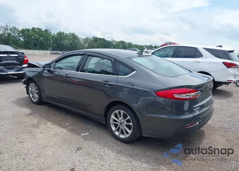 2020 Ford Fusion Hybrid Se from USA, damaged, VIN 3FA6P0LU7LR232500
